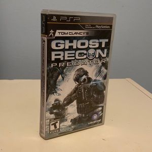 PSP PlayStation Tom Clancy Ghost Recon Predator Video Game